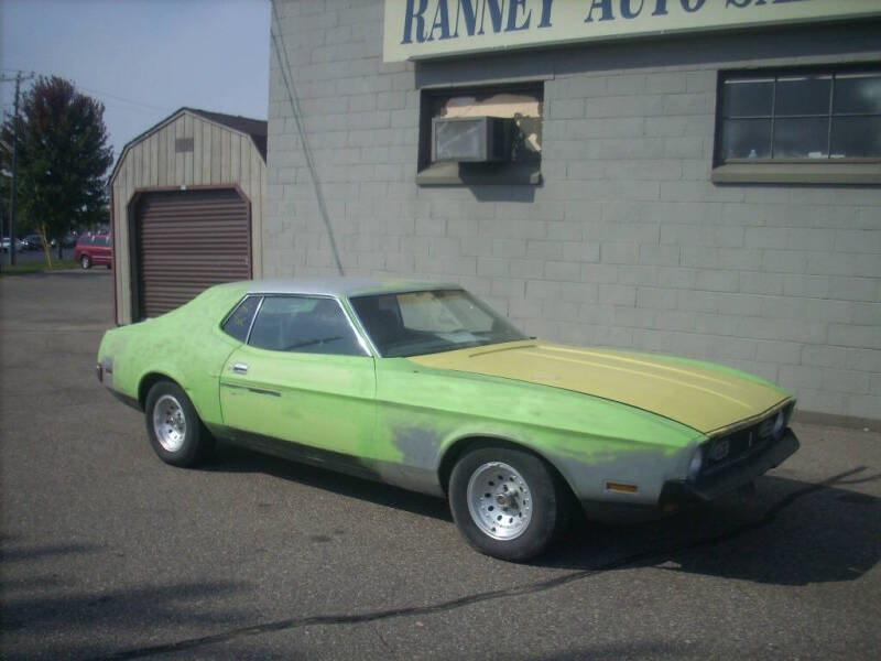 1971 Ford Mustang for sale at Ranney's Auto Sales in Eau Claire WI