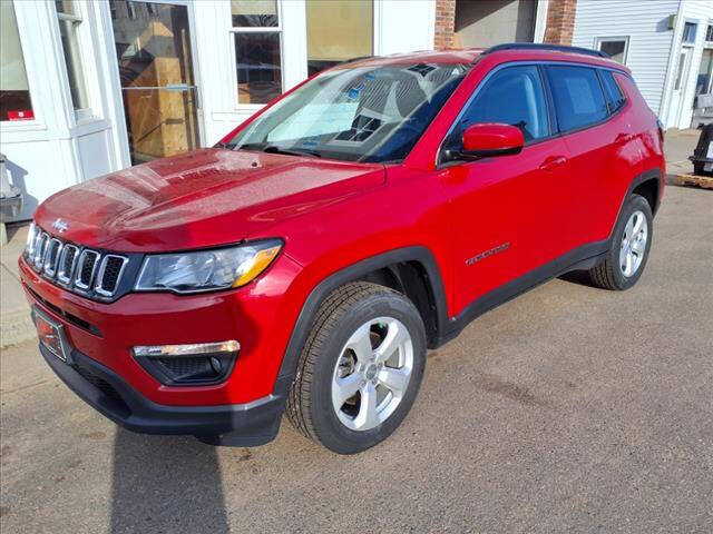 Used 2019 Jeep Compass Latitude with VIN 3C4NJDBB0KT597004 for sale in Sand Creek, WI