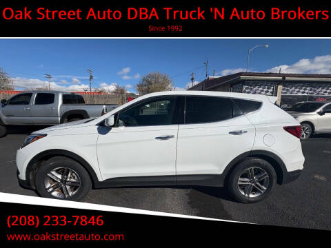 2018 Hyundai Santa Fe Sport for sale at Oak Street Auto DBA Truck 'N Auto Brokers in Pocatello ID