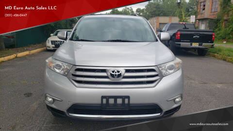 2012 Toyota Highlander for sale at MD Euro Auto Sales LLC in Hasbrouck Heights NJ