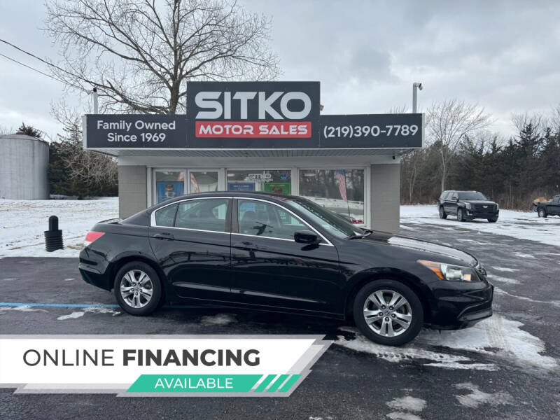 2011 Honda Accord for sale at SITKO MOTOR SALES INC in Cedar Lake IN