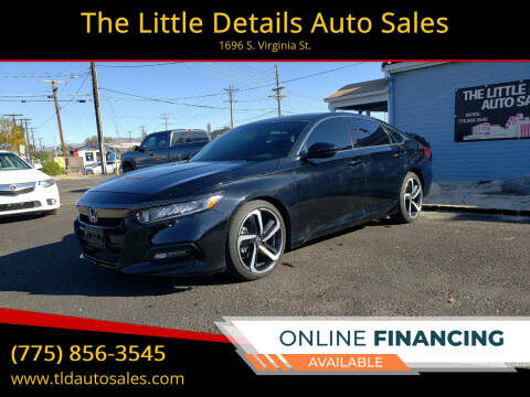 2020 Honda Accord for sale at The Little Details Auto Sales in Reno NV