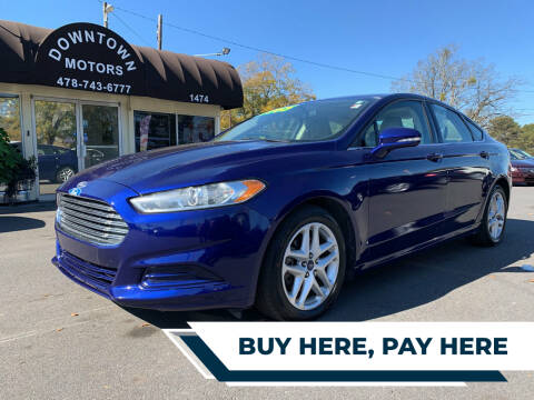 2015 Ford Fusion for sale at DOWNTOWN MOTORS in Macon GA