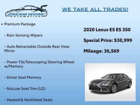 2020 Lexus ES 350