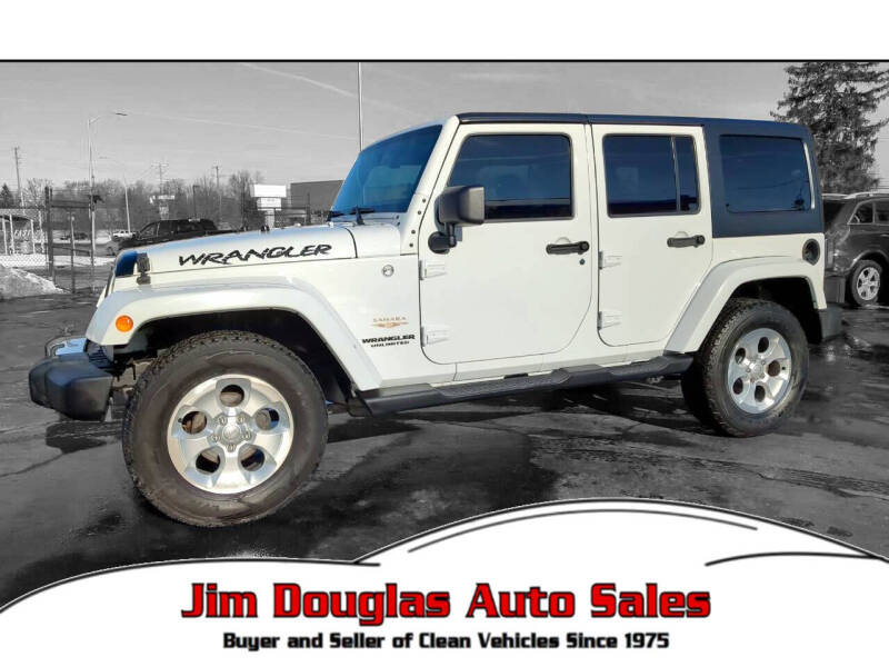 2013 Jeep Wrangler Unlimited for sale at Jim Douglas Auto Sales in Pontiac MI