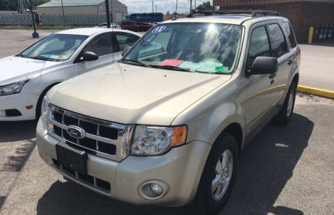 2012 Ford Escape for sale at RACEN AUTO SALES LLC in Buckhannon WV