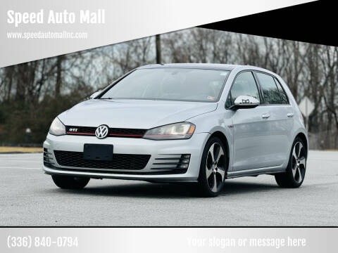 2015 Volkswagen Golf GTI for sale at Speed Auto Mall in Greensboro NC