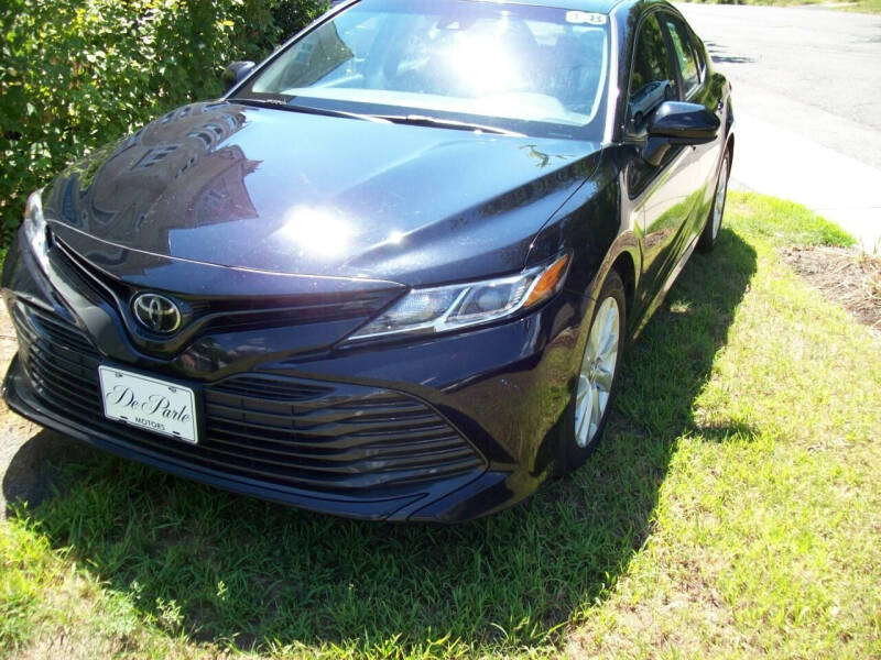 2018 Toyota Camry for sale at De Parle Motors Inc in Bridgeport CT