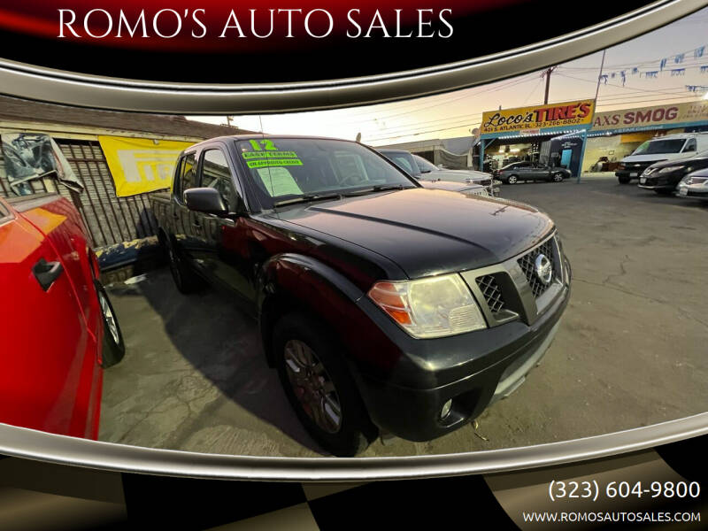 2012 Nissan Frontier for sale at ROMO'S AUTO SALES in Los Angeles CA