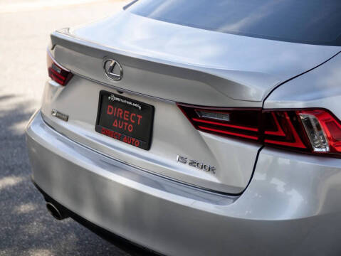 2016 Lexus IS 200t