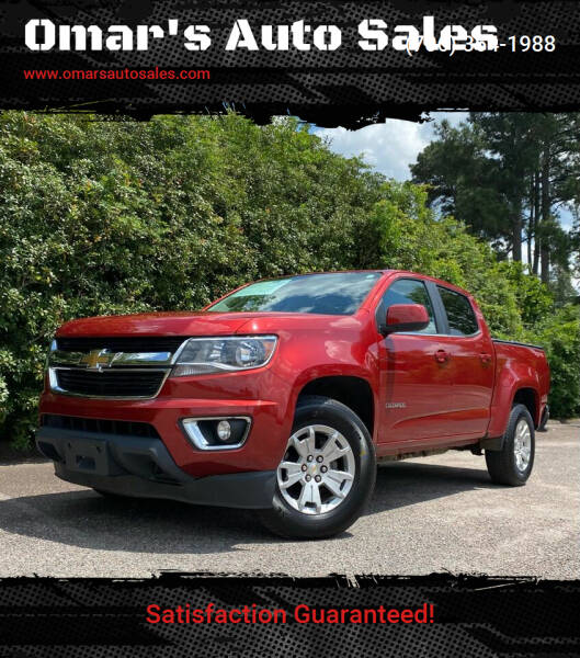 2016 Chevrolet Colorado for sale at Omar's Auto Sales in Martinez GA