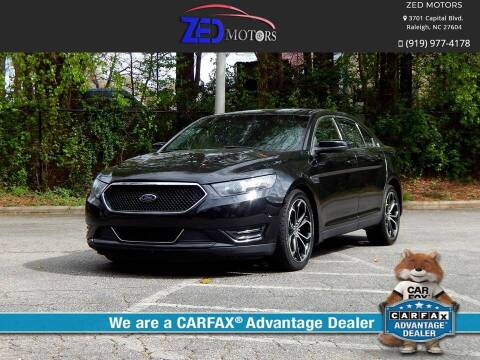 2013 Ford Taurus for sale at Zed Motors in Raleigh NC