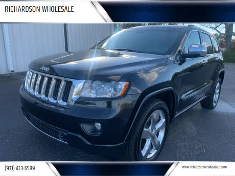 2012 Jeep Grand Cherokee for sale at RICHARDSON WHOLESALE in Fayetteville TN