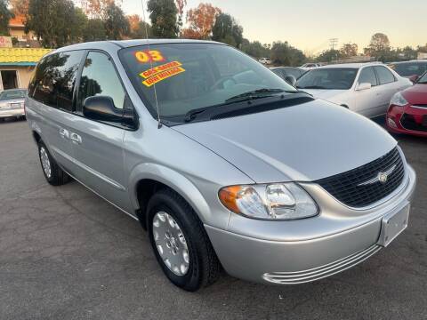 2003 Chrysler Town and Country for sale at 1 NATION AUTO GROUP in Vista CA