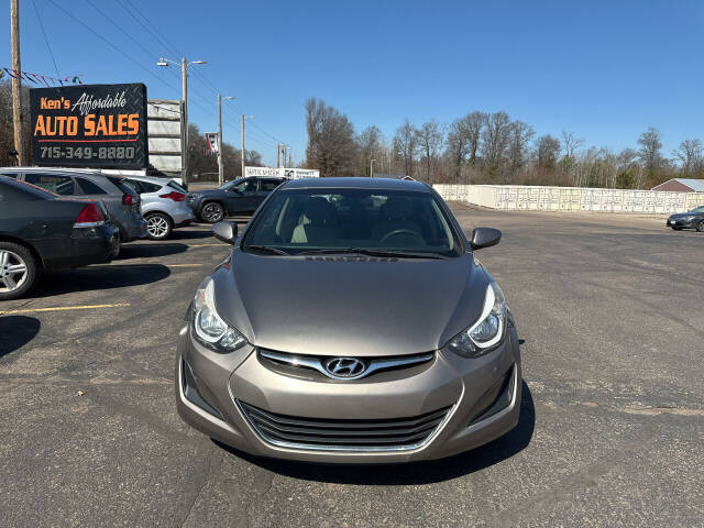 2014 Hyundai ELANTRA for sale at Auto Hunter in Webster, WI