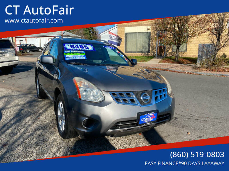 2011 Nissan Rogue for sale at CT AutoFair in West Hartford CT