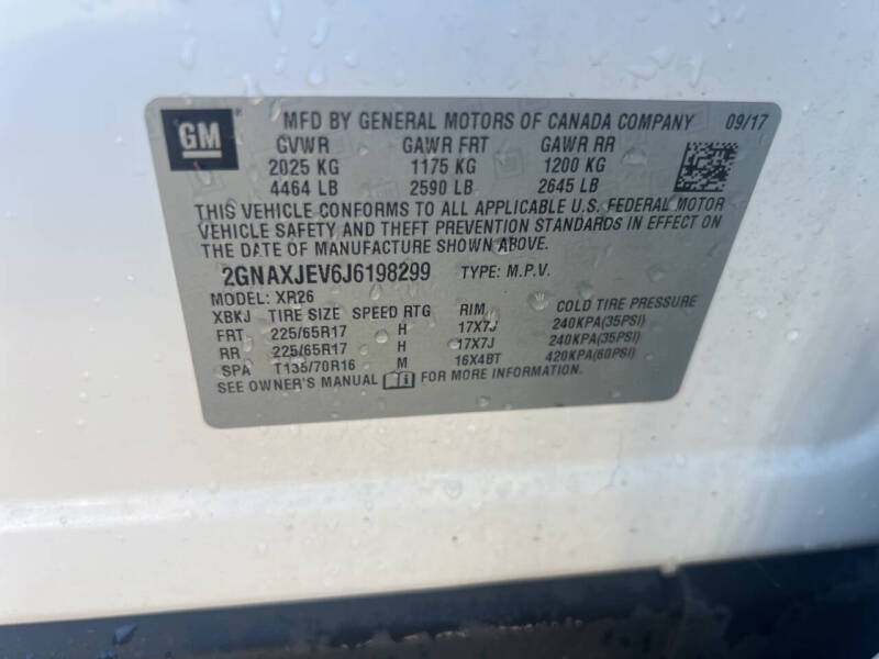 2018 Chevrolet Equinox LT