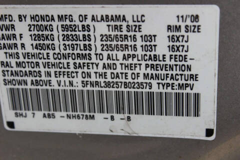 2007 Honda Odyssey LX