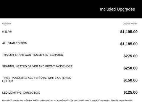 2018 Chevrolet Silverado 1500 LT