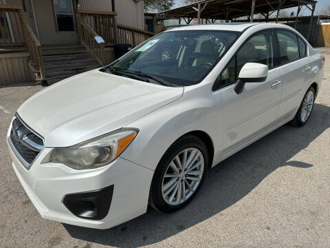2012 Subaru Impreza for sale at OASIS PARK & SELL in Spring TX