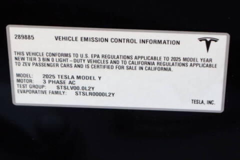 2025 Tesla Model Y Long Range