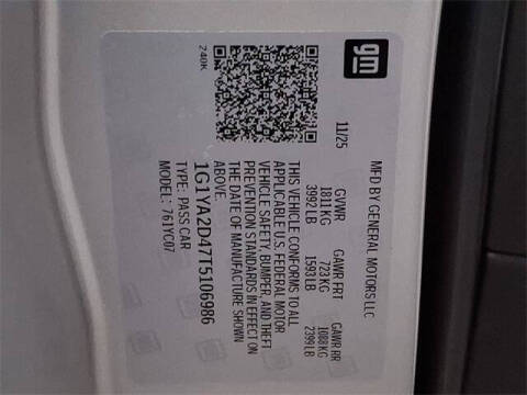 2026 Chevrolet Corvette Stingray