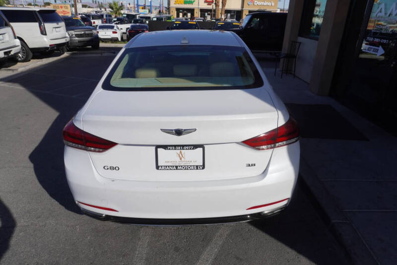 2018 Genesis G80