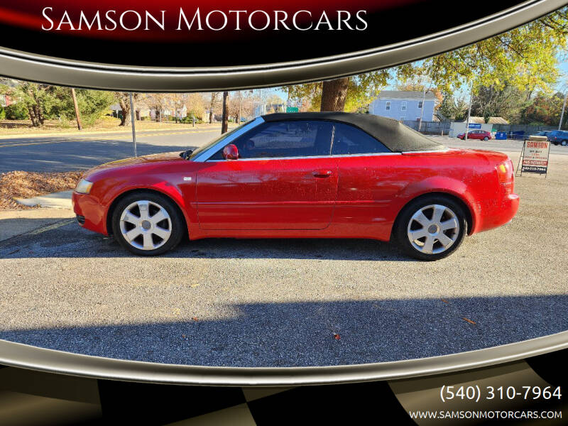 2005 Audi A4 for sale at Samson Motorcars inc in Bowling Green VA