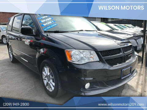 2012 Dodge Grand Caravan for sale at WILSON MOTORS in Stockton CA
