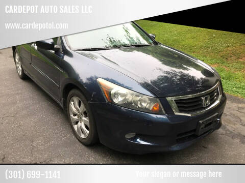 2010 Honda Accord for sale at CARDEPOT AUTO SALES LLC in Hyattsville MD