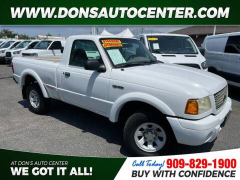 2003 Ford Ranger for sale at Dons Auto Center in Fontana CA