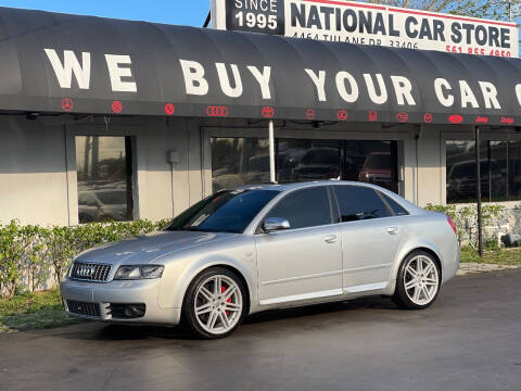 2005 Audi S4 for sale at National Car Store in West Palm Beach FL
