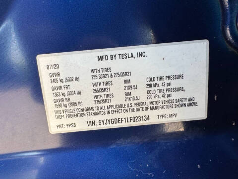 2020 Tesla Model Y Long Range