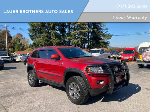 2011 Jeep Grand Cherokee for sale at LAUER BROTHERS AUTO SALES in Dover PA