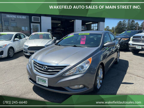 2012 Hyundai Sonata for sale at Wakefield Auto Sales of Main Street Inc. in Wakefield MA