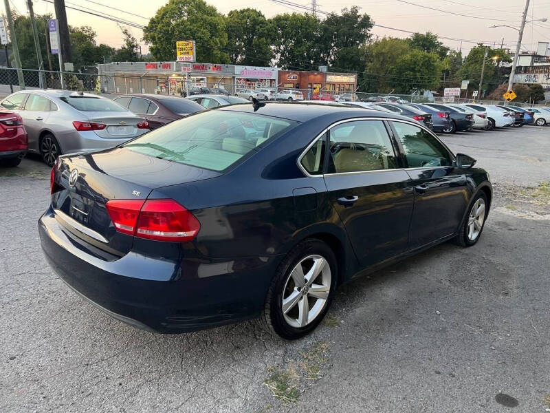 2012 Volkswagen Passat SE PZEV