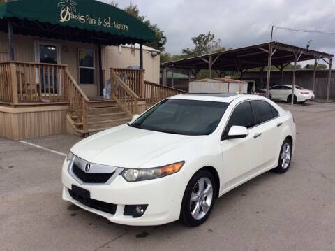 2010 Acura TSX for sale at OASIS PARK & SELL in Spring TX