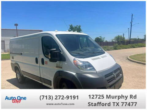 2016 RAM ProMaster for sale at Auto One USA in Stafford TX