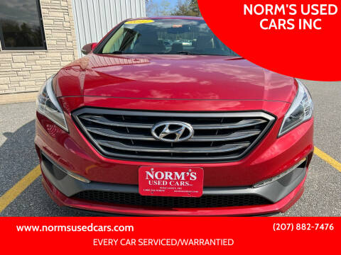 2017 Hyundai Sonata for sale at NORM'S USED CARS INC in Wiscasset ME