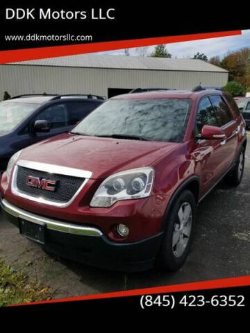 2011 GMC Acadia for sale at DDK Motors LLC in Rock Hill NY