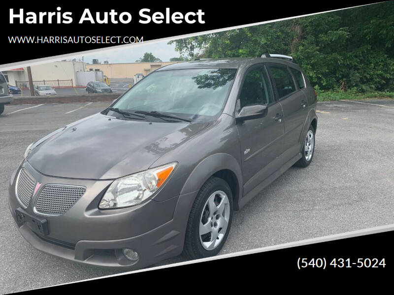 2007 Pontiac Vibe for sale at Harris Auto Select in Winchester VA