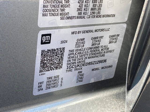 2025 Chevrolet Silverado 1500