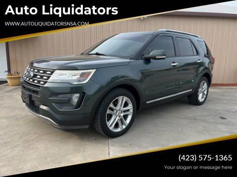 2016 Ford Explorer for sale at Auto Liquidators in Bluff City TN