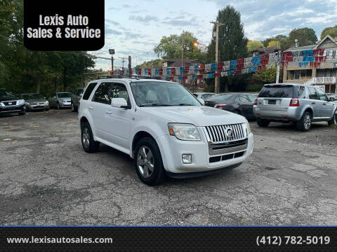 2009 Mercury Mariner for sale at Lexis Auto Sales & Service in Pittsburgh PA