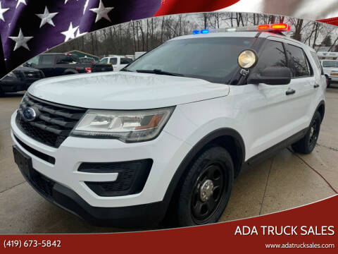 2016 Ford Explorer for sale at Ada Truck Sales in Bluffton OH
