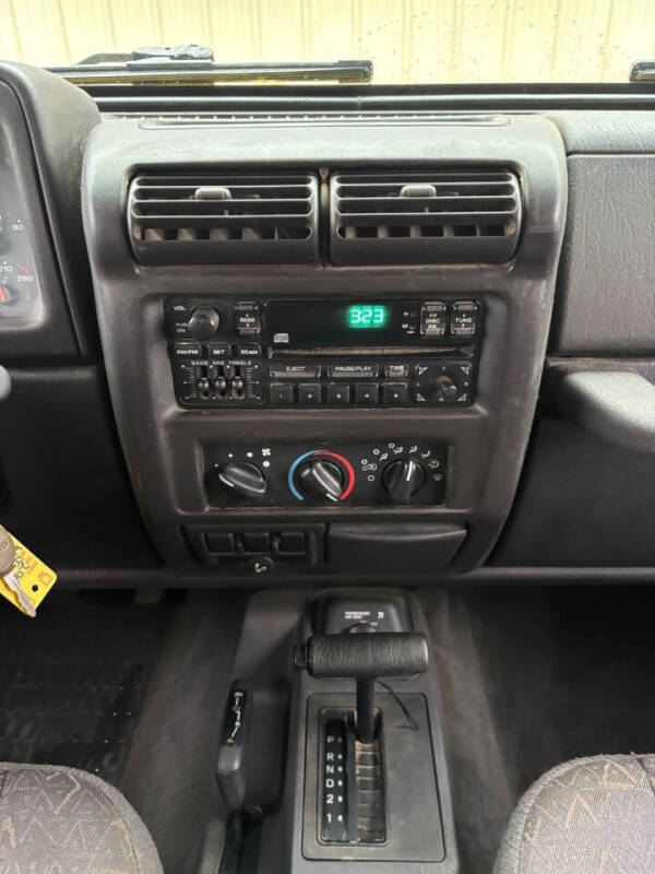 2001 Jeep Wrangler SE