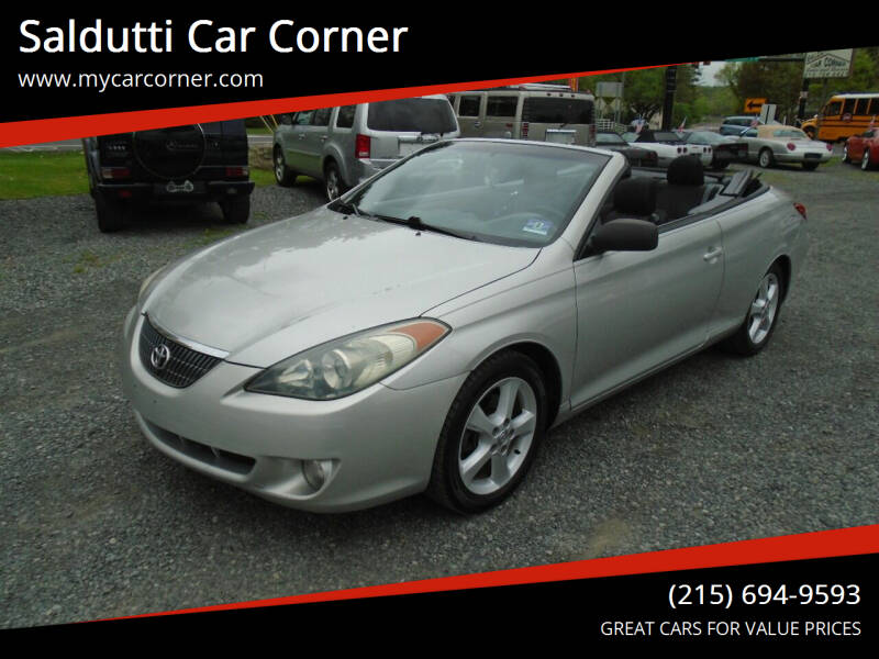 2006 Toyota Camry Solara for sale at Saldutti Car Corner in Gilbertsville PA