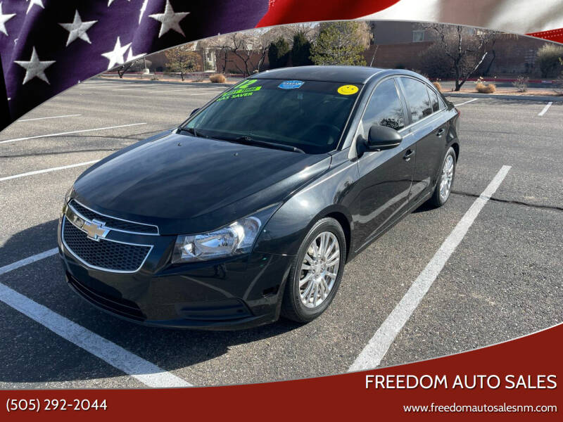 2012 Chevrolet Cruze for sale at Freedom Auto Sales in Albuquerque NM