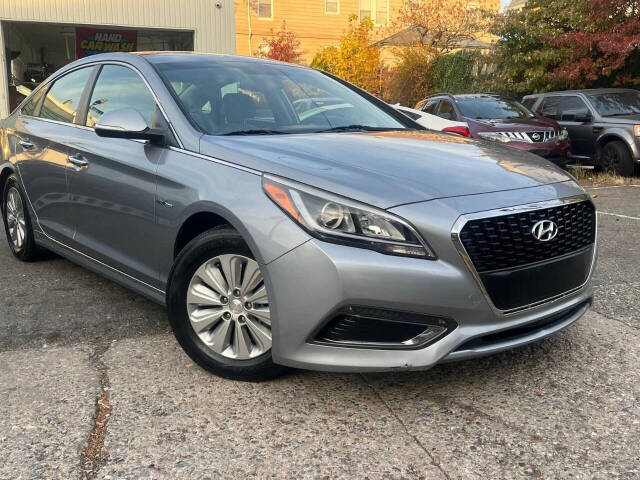 2016 Hyundai SONATA Hybrid for sale at MBM Group LLC Auto Sales in Kearny, NJ