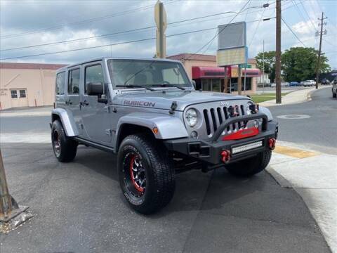 2015 Jeep Wrangler Unlimited for sale at Messick's Auto Sales in Salisbury MD